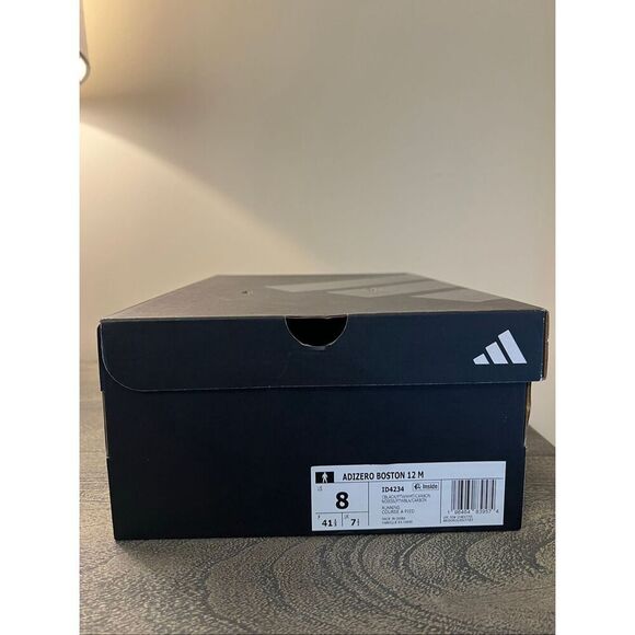 Adidas Adizero Boston 12 Running Shoes – Men’s Size 8 | Core Black / Carbon main image 13